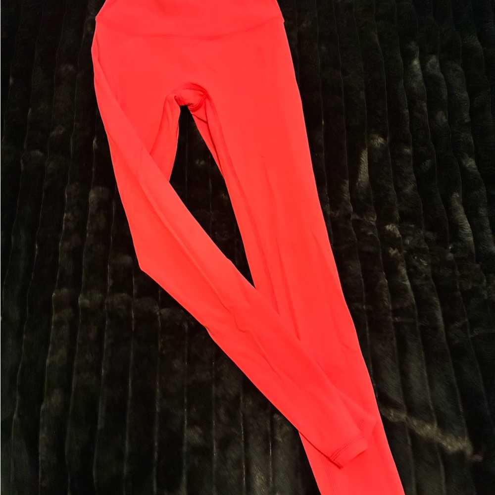 PARAGON Bright Red High-Waist Leggings